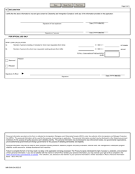 Form IMM5349 Right of Permanent Residence Fee Loan Application - Canada, Page 6