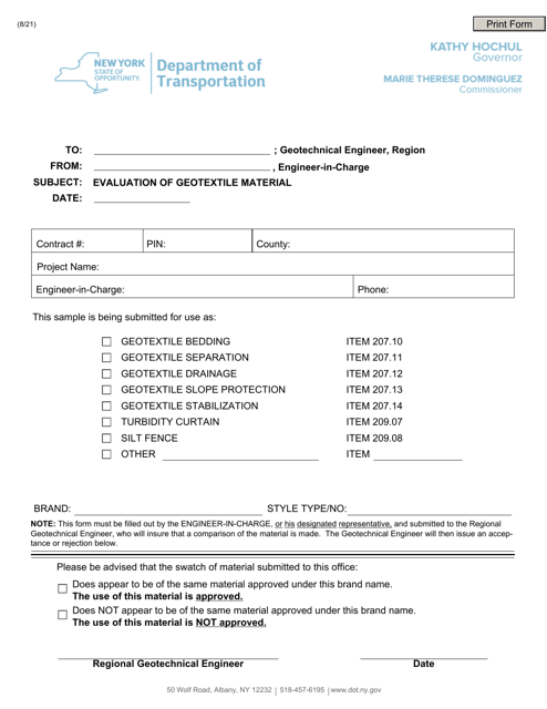 Form CONR557  Printable Pdf