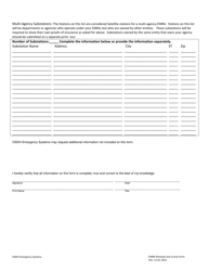 Emra Renewal/Survey Form - Oklahoma, Page 2