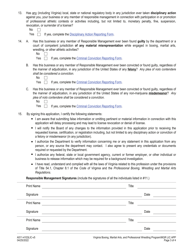 Form A511-4103LIC Manager License Application - Boxing, Martial Arts, and Professional Wrestling Program - Virginia, Page 3