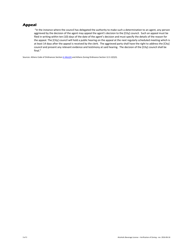 Verification of Zoning - Alcoholic Beverage License Application - City of Athens, Alabama, Page 3