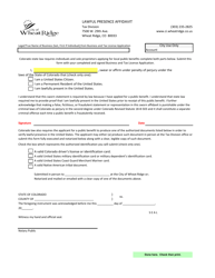 Business and Tax License Application - City of Wheat Ridge, Colorado, Page 3