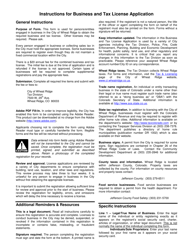 Business and Tax License Application - City of Wheat Ridge, Colorado, Page 4