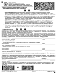 Formulario IL444-2378BS Solicitud Para Asistencia Economica - Asistencia Medica - Asistencia Para Nutricion Suplementaria (Snap) - Illinois (Spanish), Page 18
