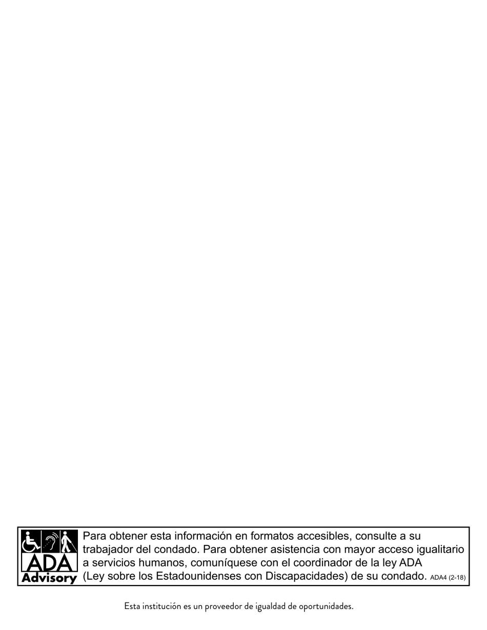 Formulario DHS-3529-SPA Estire Su Dinero Para Alimentos Con Los Beneficios De Programa De Asistencia Nutricional Suplementaria (Snap) - Minnesota (Spanish), Page 4