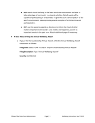 Instructions for Guardianship Annual Report - North Dakota, Page 7