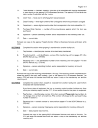 Instructions for Form OP-120801A Property Inventory Control - Oklahoma, Page 2