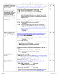 Form DHS-6638-ENG Home and Community-Based Services (Hcbs) Programs Service Request - Minnesota, Page 5