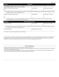 Form FS-OIC (State Form 50112) Offer in Compromise - Indiana, Page 6