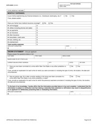 Form OCFS-5200B Adoptive Parent Application - Adoption Only - New York, Page 5