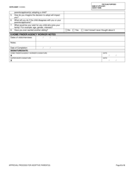 Form OCFS-5200F Household Composition and Relationships Form - Adoption Only - New York, Page 6