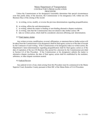 Contractor Prequalification Application - Maine, Page 11