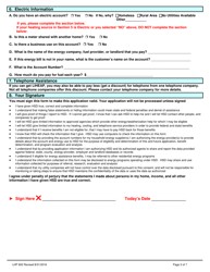 Form LHP602 Low Income Home Energy Assistance Program Application - New Mexico, Page 3