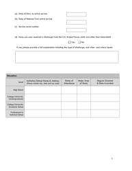 Mortgage Banker/Mortgage Broker/Mortgage Loan Servicer Questionnaire - New York, Page 3