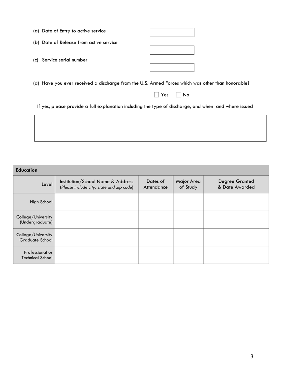 Mortgage Banker / Mortgage Broker / Mortgage Loan Servicer Questionnaire - New York, Page 3