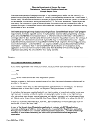 Form 846 Change Report Form - Georgia (United States), Page 5