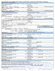 Adult HIV Confidential Case Report Form - Kentucky, Page 3