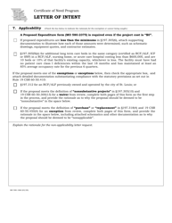 Form MO580-1860 Letter of Intent - Certificate of Need Program - Missouri, Page 2