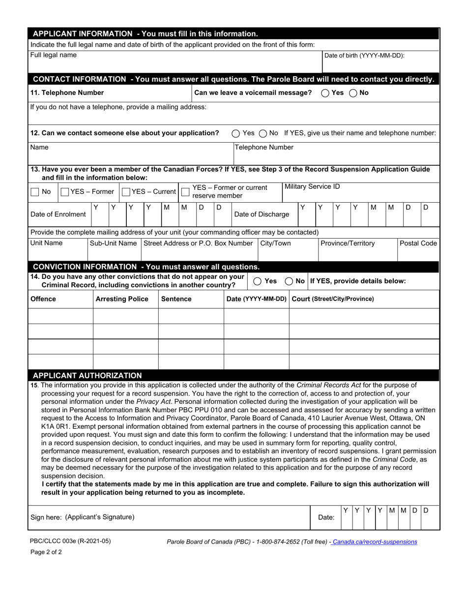 Form PBC/CLCC003E - Fill Out, Sign Online and Download Fillable PDF ...