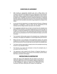 Lease Agreement for Stockpile Site - Manitoba, Canada, Page 2