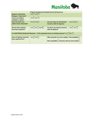Admissions Approval and Prioritization of Funding Committee - Funding Approval - Community Living Disability Services - Manitoba, Canada, Page 2