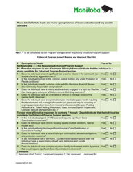 Admissions Approval and Prioritization of Funding Committee - Funding Approval - Community Living Disability Services - Manitoba, Canada, Page 4