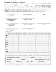 Form MG-4515 Employment and Income Assistance Application Renewal - Manitoba, Canada, Page 2