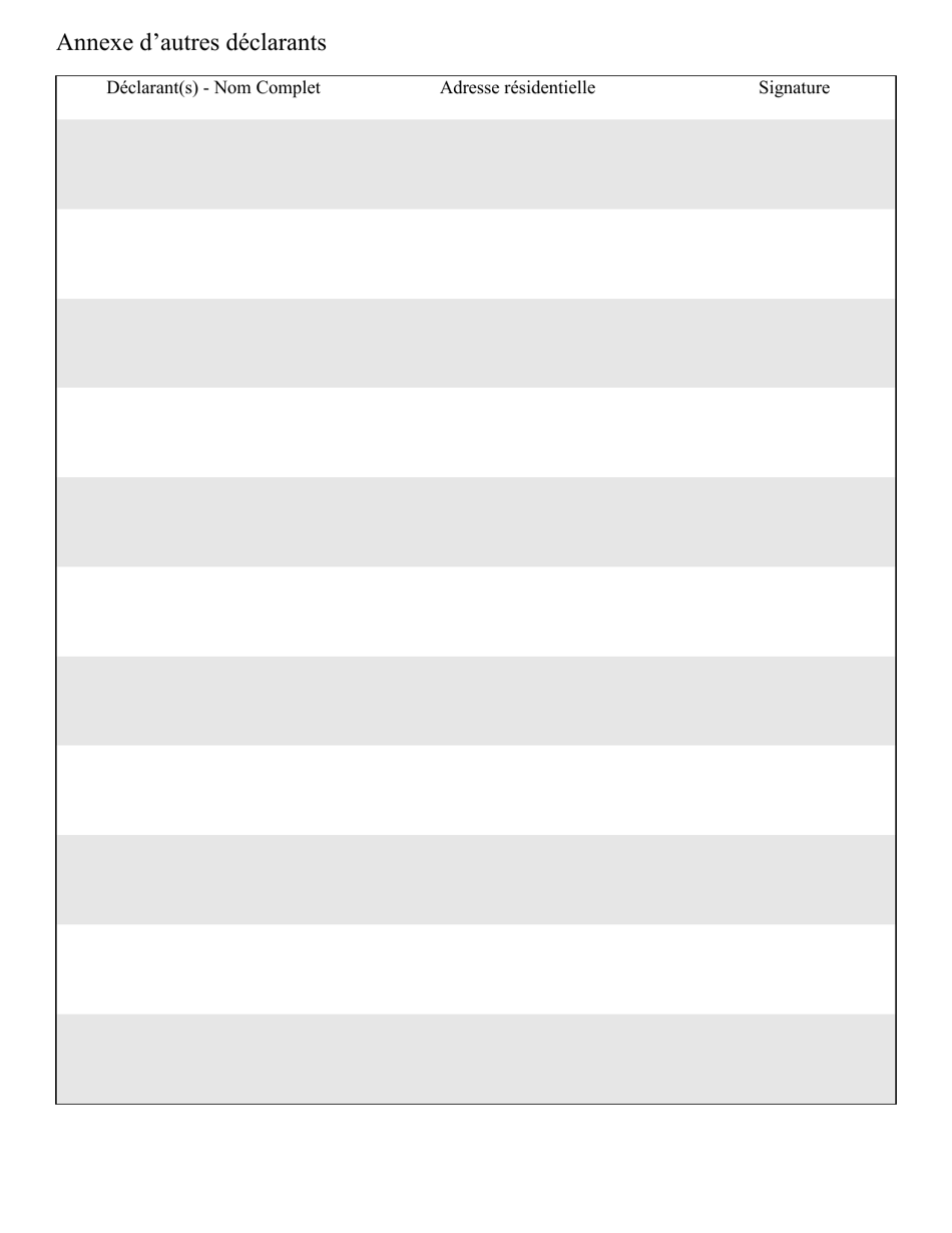 Forme 1 Enregistrement Dun Nom Commercial - Manitoba, Canada (French), Page 4