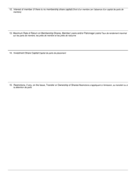 Form 5A Restated Articles of Incorporation - Multi-Stakeholder Cooperatives - Manitoba, Canada (English/French), Page 5