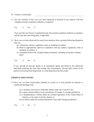 Form 45-110F4 Portal Individual Information - British Columbia, Canada, Page 3