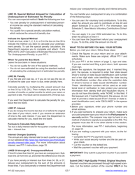 Form PIT-EZ Quick Reference Instructions for New Mexico Personal Income Tax Return - New Mexico, Page 7
