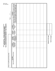 Form RPD-41333 Advanced Energy Tax Credit Application - New Mexico, Page 3