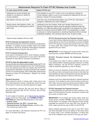 Instructions for Form PIT-1 New Mexico Personal Income Tax Return - New Mexico, Page 10