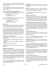 Instructions for Form PIT-1 New Mexico Personal Income Tax Return - New Mexico, Page 14