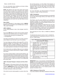 Instructions for Form PIT-1 New Mexico Personal Income Tax Return - New Mexico, Page 21