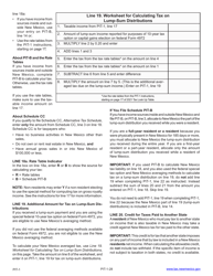 Instructions for Form PIT-1 New Mexico Personal Income Tax Return - New Mexico, Page 28