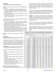 Instructions for Form PIT-RC New Mexico Rebate and Credit Schedule - New Mexico, Page 5