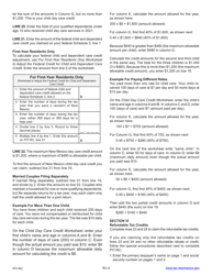 Instructions for Form PIT-RC New Mexico Rebate and Credit Schedule - New Mexico, Page 9