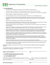 Banner Program Permit Application - New York City, Page 2