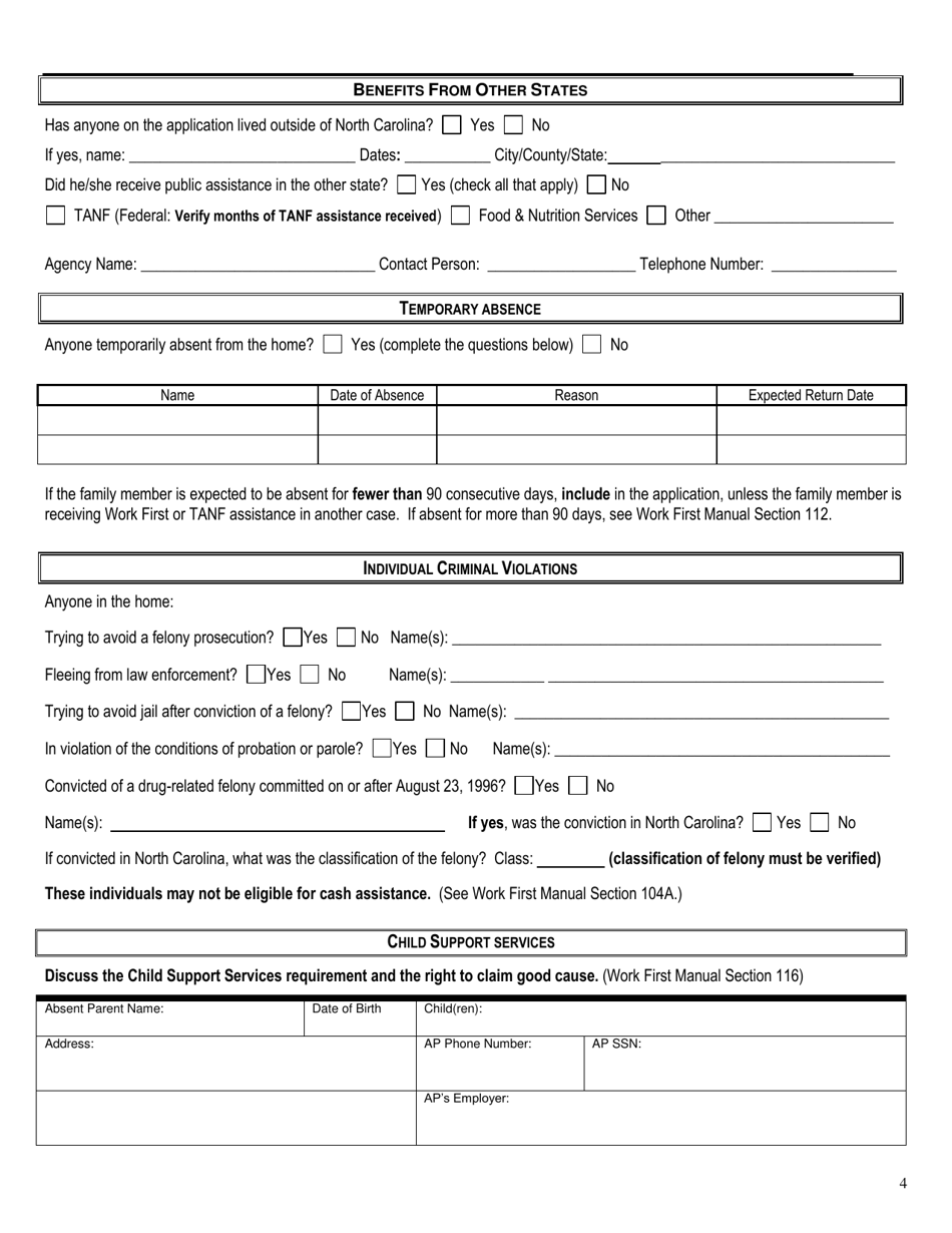 Form DSS-8228 - Fill Out, Sign Online and Download Fillable PDF, North ...