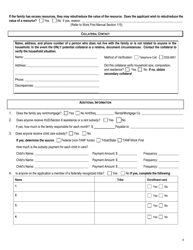 Form DSS-8228 Work First Cash Assistance Application and Review Documentation Workbook - North Carolina, Page 8
