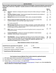 Form DSS-8228 Work First Cash Assistance Application and Review Documentation Workbook - North Carolina, Page 9