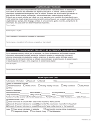 Formulario PA600 ERA-S Solicitud Para Asistencia De Alquiler De Emergencia - Pennsylvania (Spanish), Page 4
