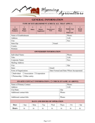 General Plan Review Form - Wyoming, Page 2