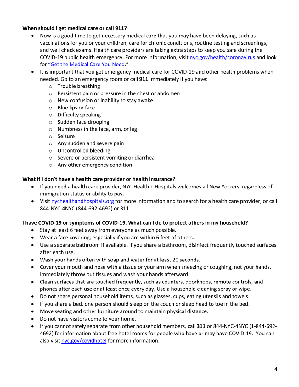 What New Yorkers Need to Know Now About Covid-19 - New York, Page 4