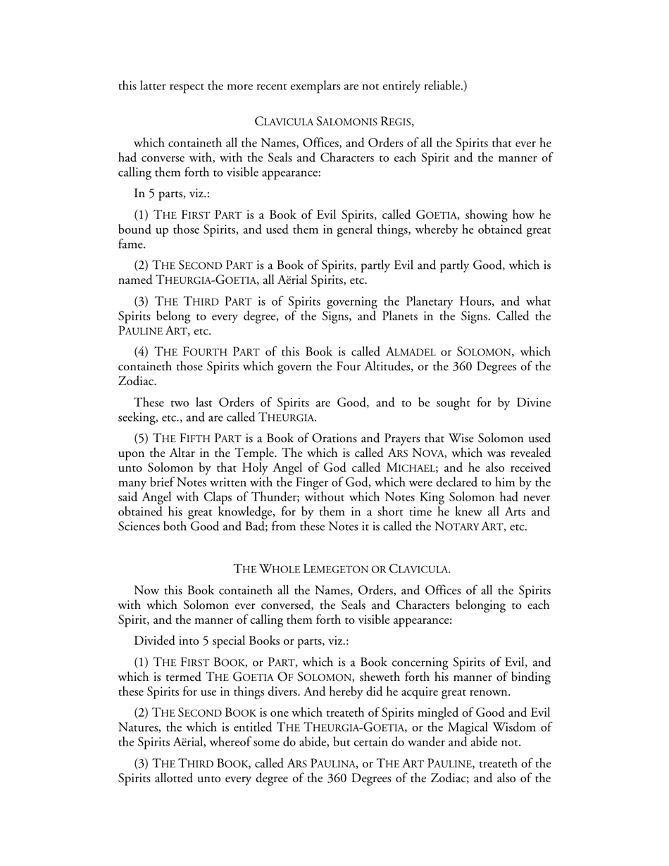 The Lesser Key of Solomon - Goetia - S.l. Mathers, Aleister Crowley, Page 11