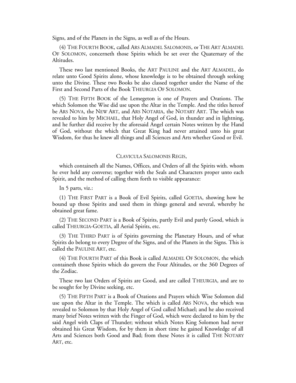 The Lesser Key of Solomon - Goetia - S.l. Mathers, Aleister Crowley, Page 12