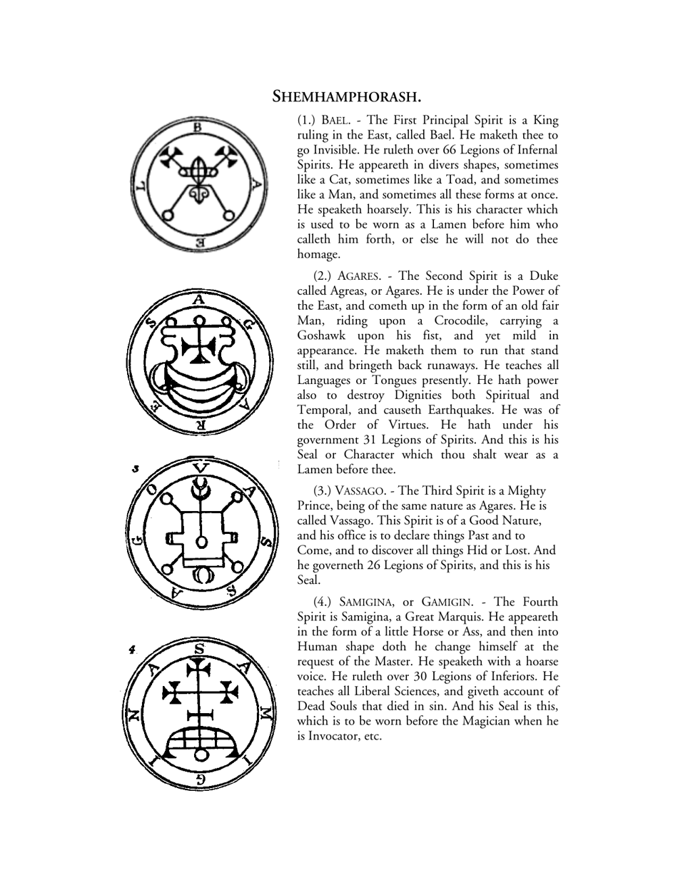 The Lesser Key of Solomon - Goetia - S.l. Mathers, Aleister Crowley ...