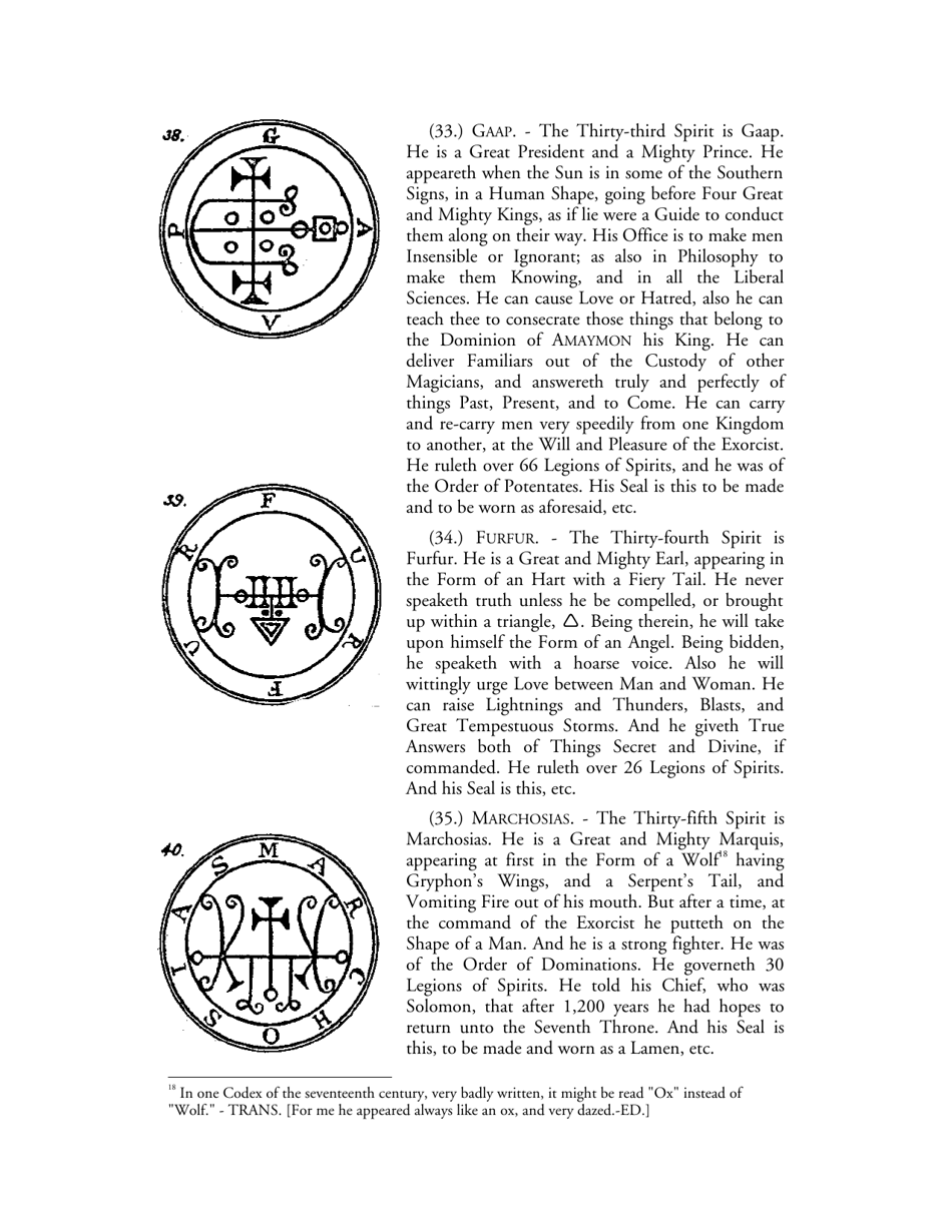 The Lesser Key of Solomon - Goetia - S.l. Mathers, Aleister Crowley ...