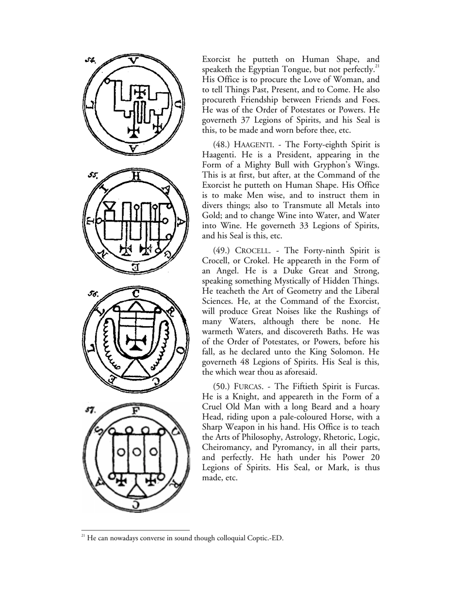 The Lesser Key of Solomon - Goetia - S.l. Mathers, Aleister Crowley ...